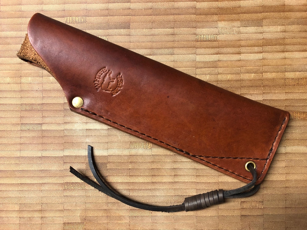 White River Camp Cleaver, Black/ Olive Micarta