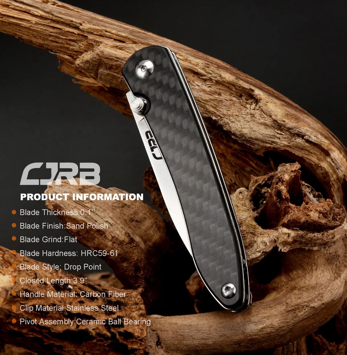 CJRBJ1917-CF Ria Sandvick12C27, Carbon Fiber