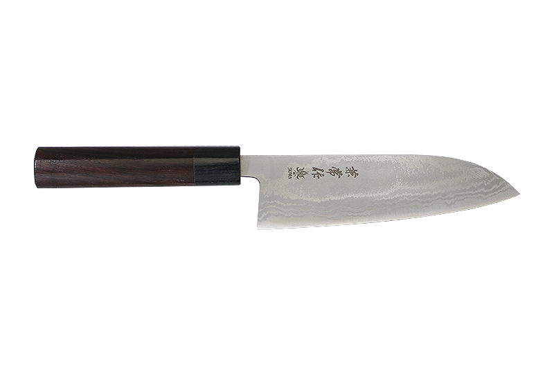 Kanetsune KC-462 Santoku 165mm Red Sandalwood