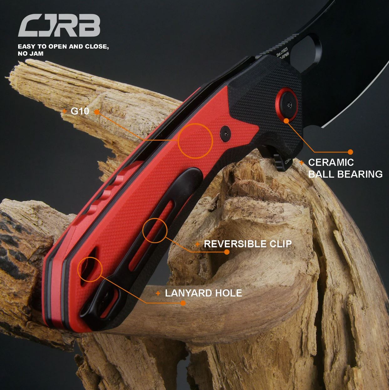 CJRBJ1923-BRE Caldera AR-RPM9, Red G10