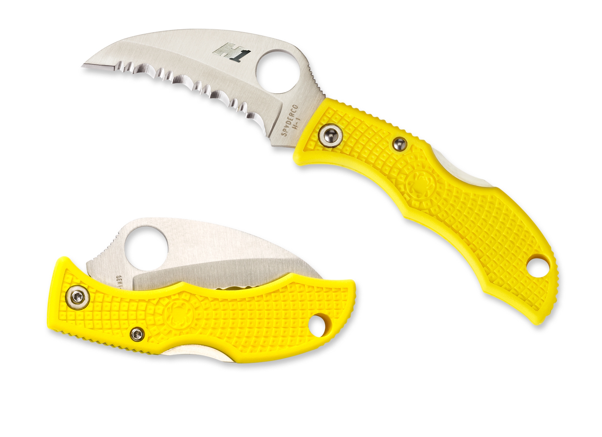 Spyderco LYLS3HB Ladybug 3 Salt Hawkbill, FRN
