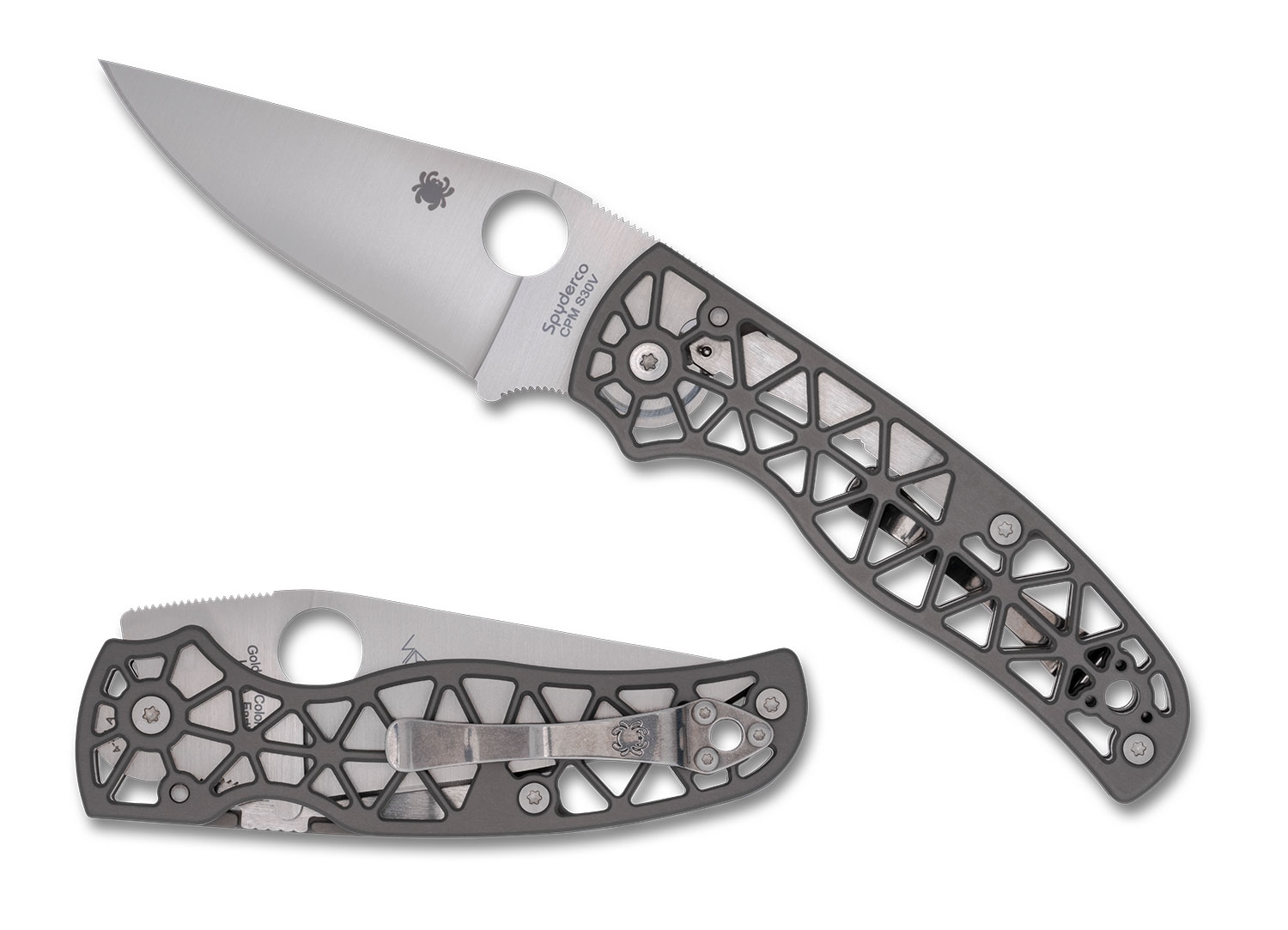 Spyderco C266ALP Edgerati, S30V, Plain Edge