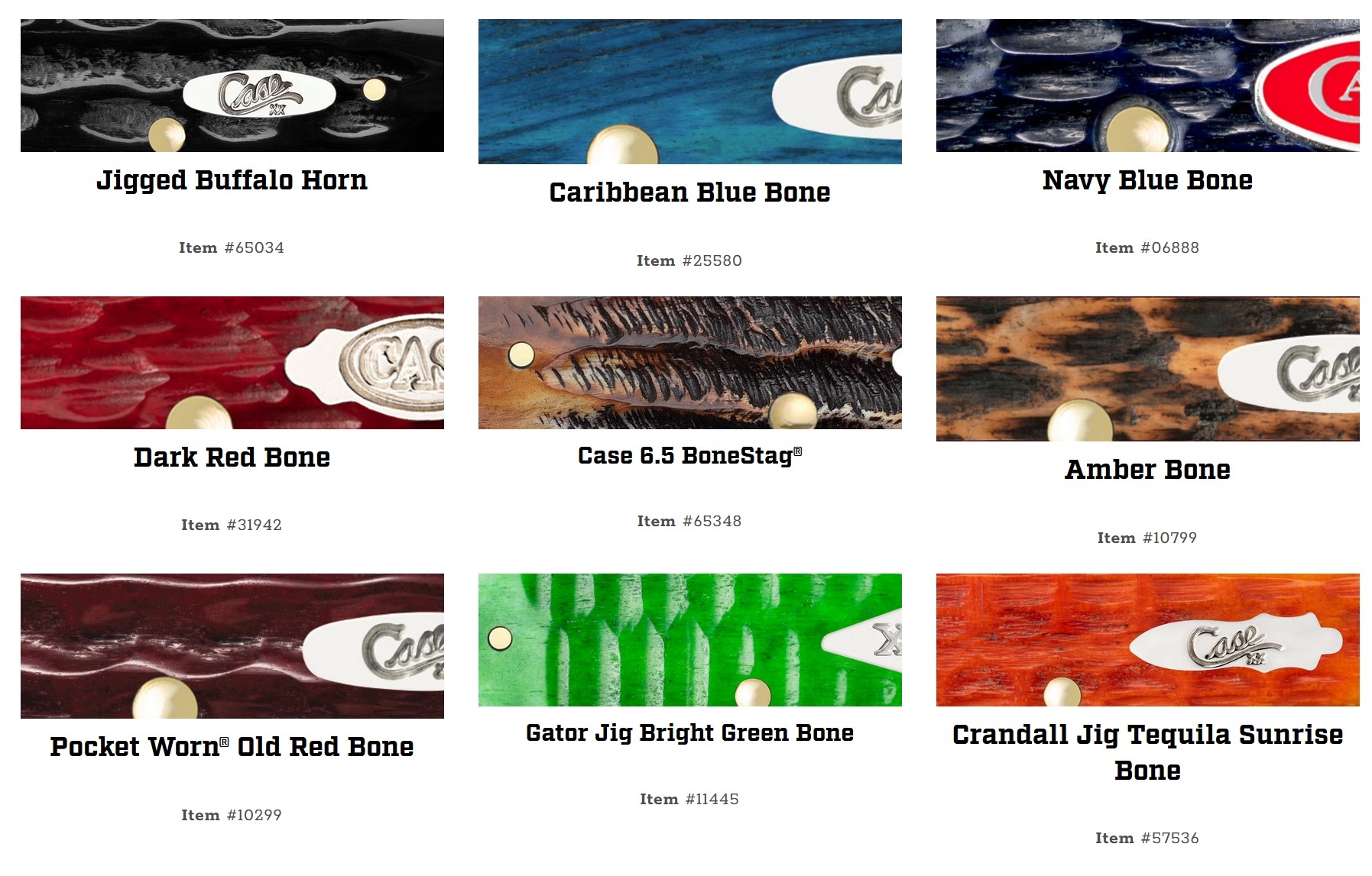 Case SS 6.5 BoneStag Axe Handle