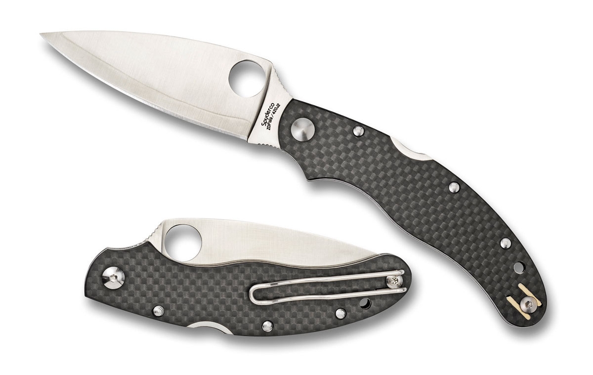Spyderco C144CFPE Caly 3.5, Carbon Fiber, ZDP-189