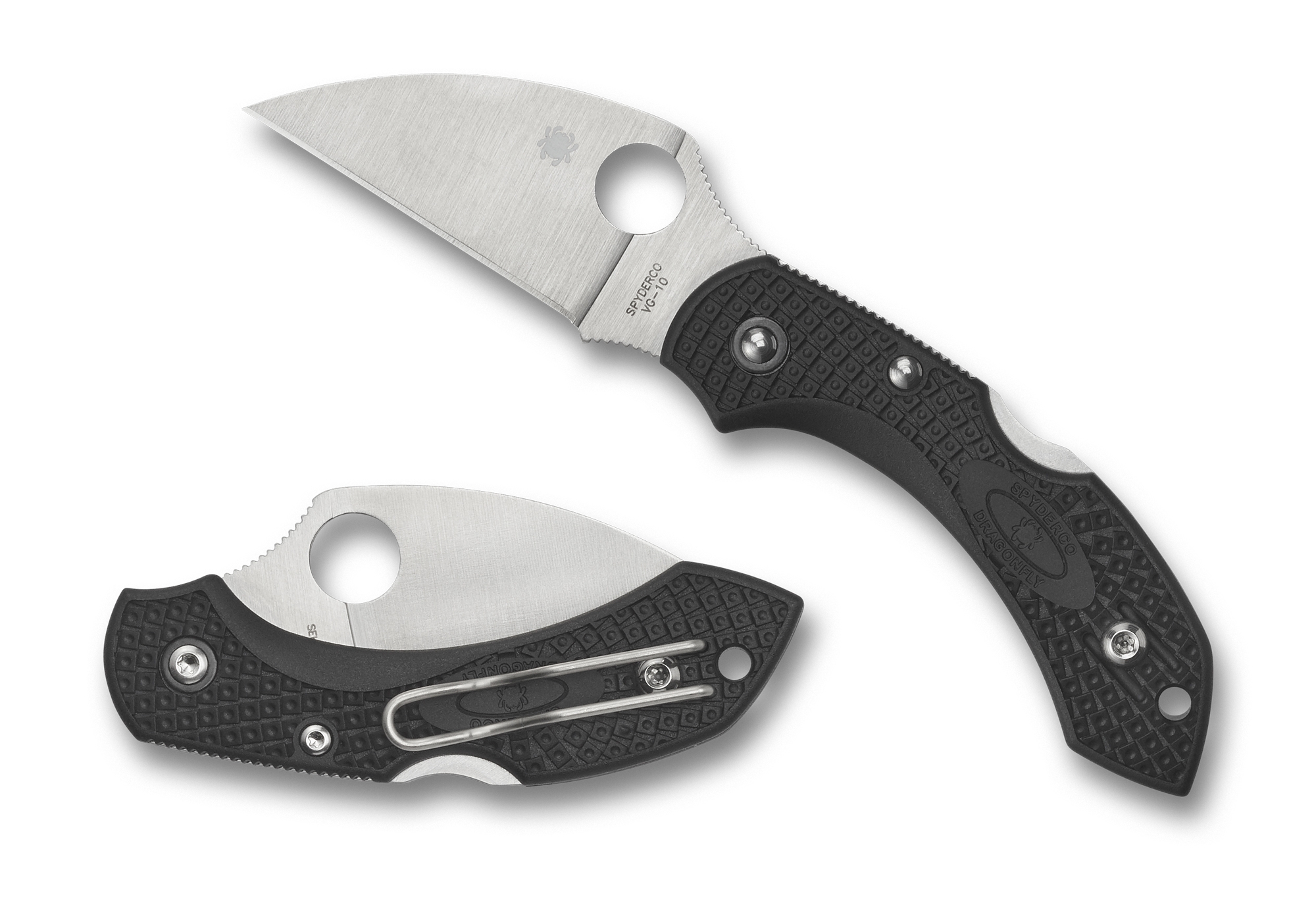 Spyderco C28FPWCBK2 Dragonfly 2, Lightweight Black