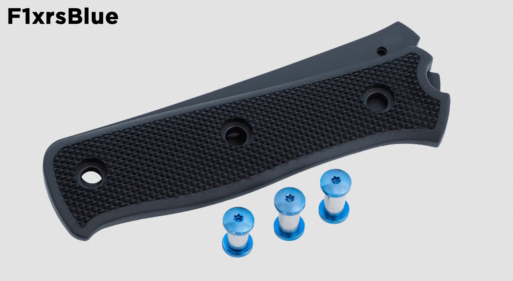 Fällkniven F1xrsBlue Griff, Schrauben, Hülsen