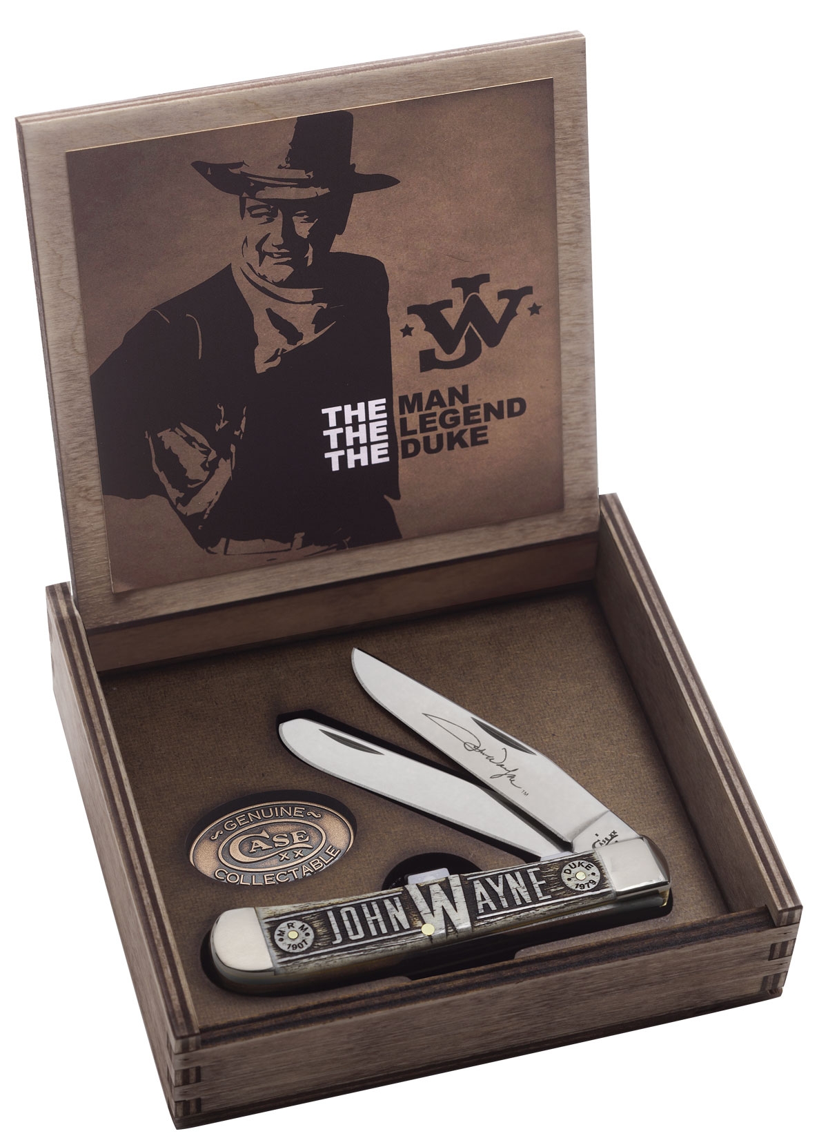 Case SS John Wayne - Bone Trapper - Giftset Box