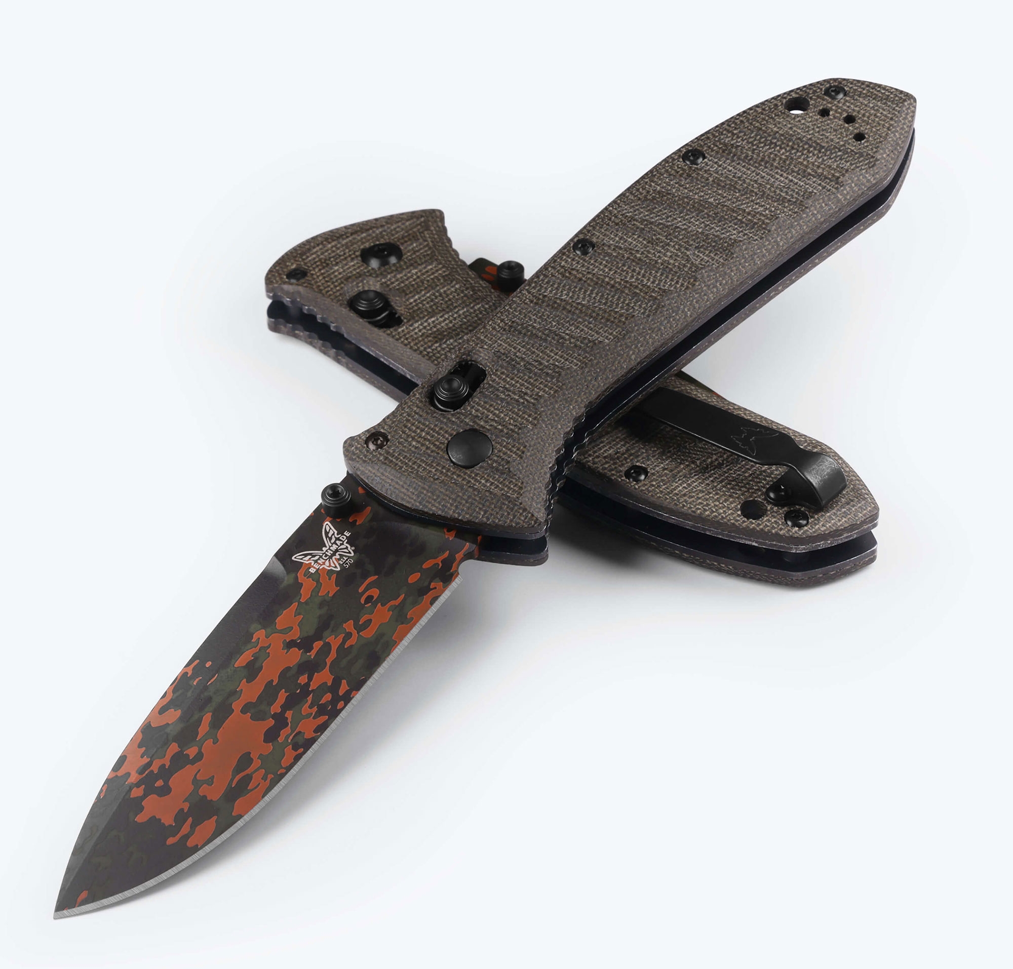Benchmade 570CAMO-2601 PRESIDIO II Special Edition