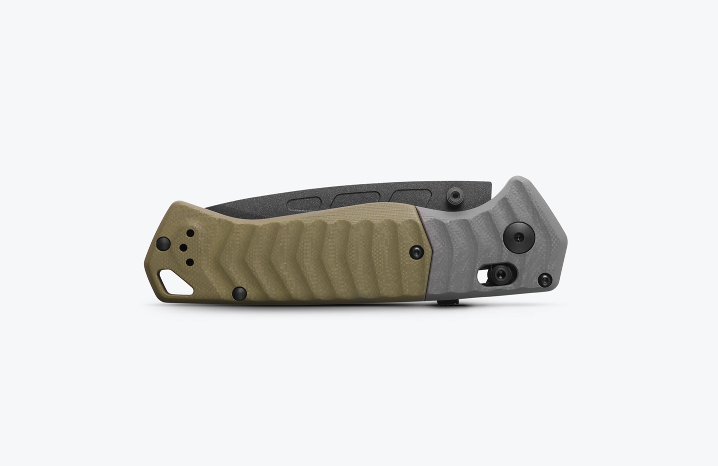 Benchmade 593BK PSK, MagnaCut, Gray/ Green G10