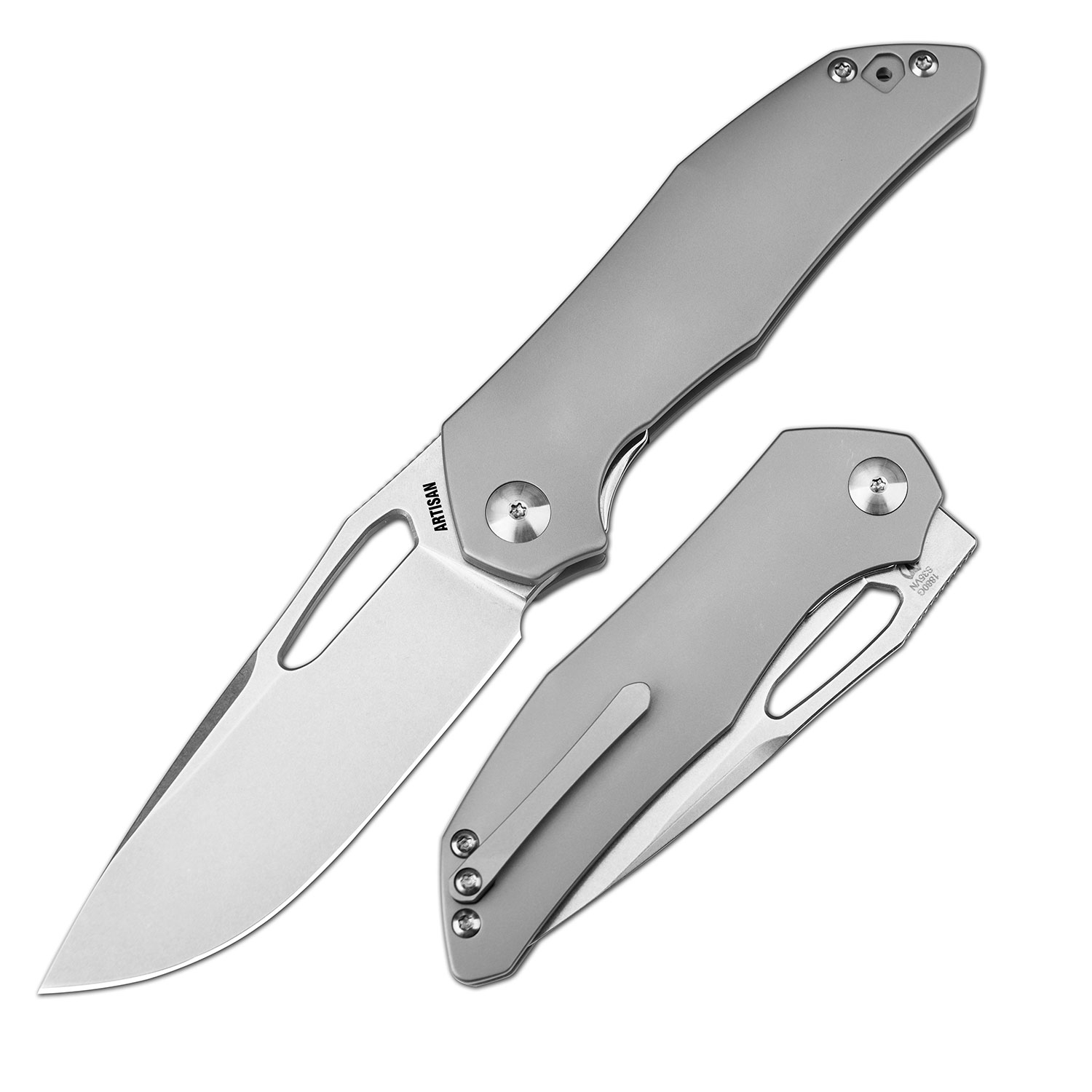 ARTC1880G-GY Keras, S35VN, Gray Titan