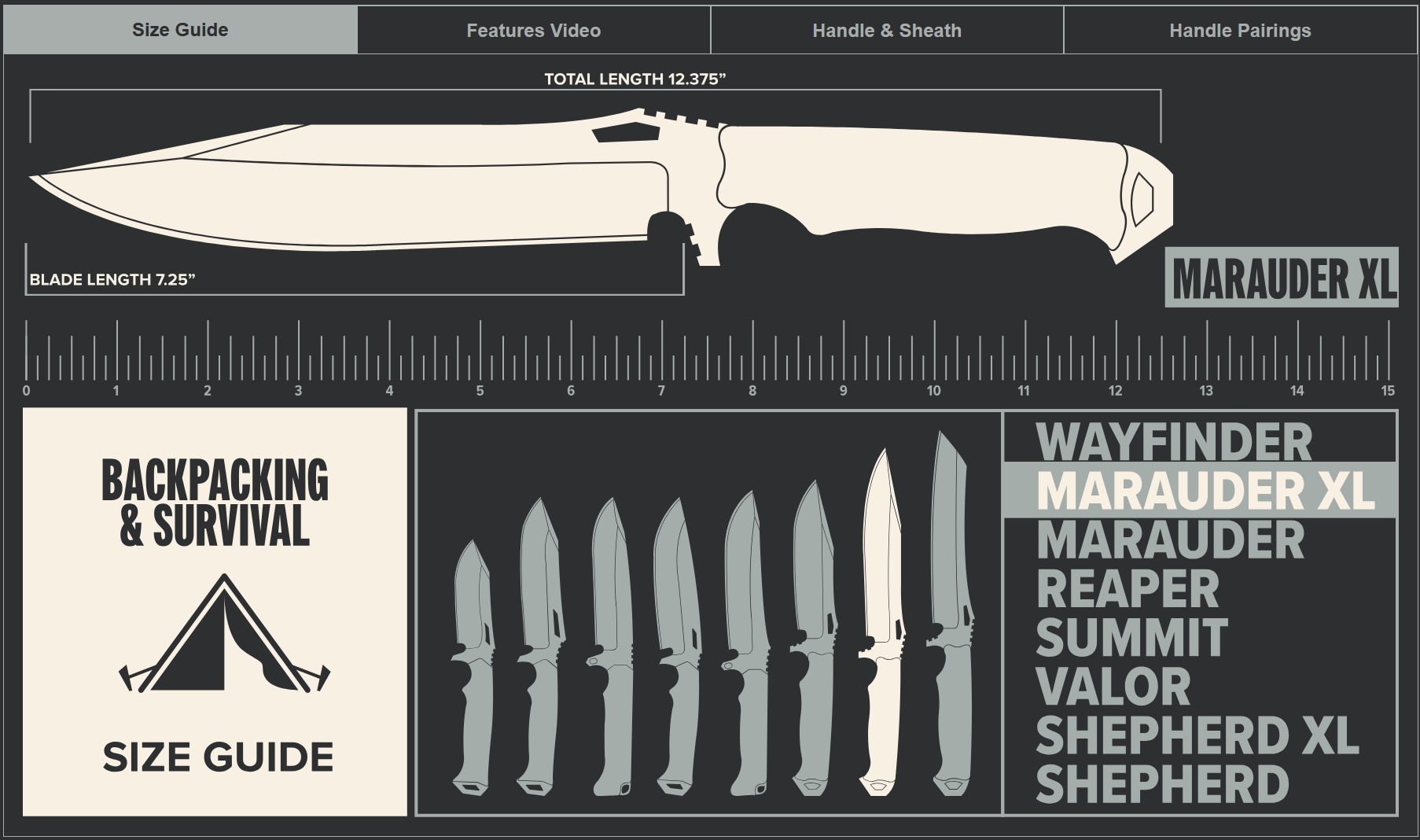 Dawson Marauder XL G2, Wildfire, Ultrex, ProCut