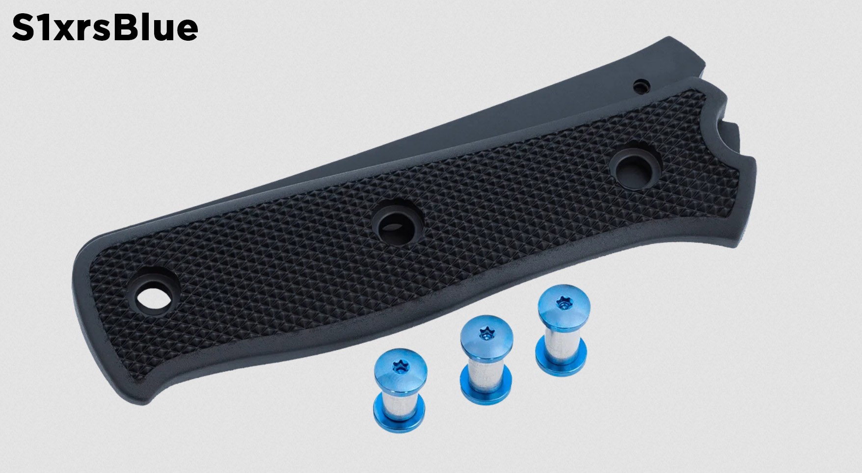 Fällkniven S1xrsBlue Griff, Schrauben, Hülsen