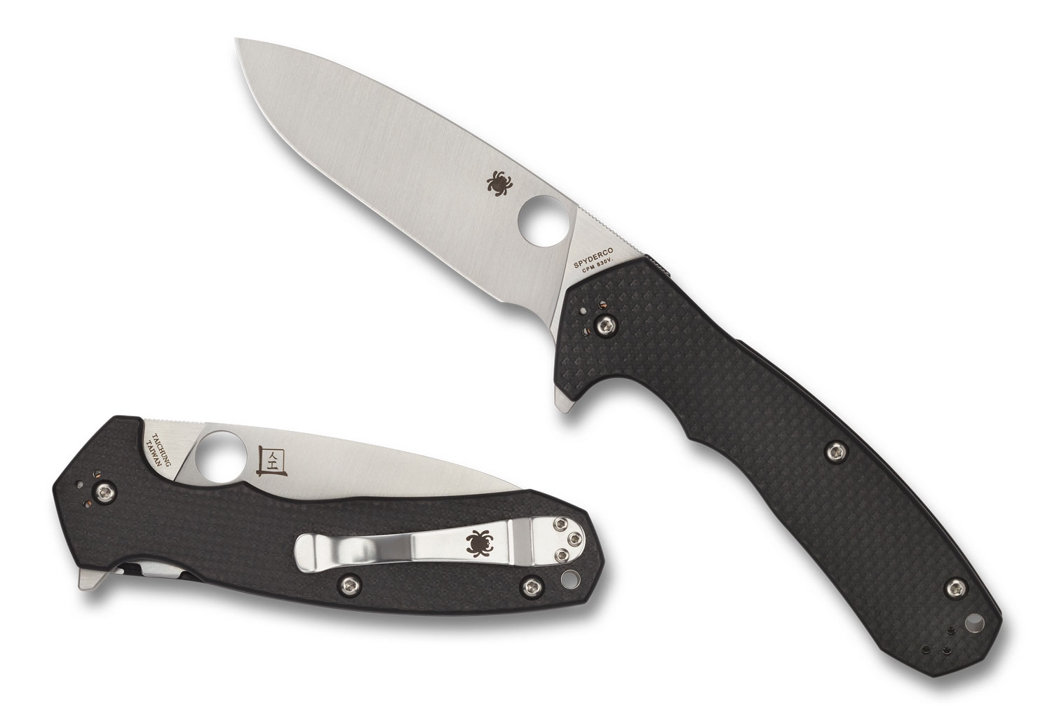 Spyderco C234CFP Amalgam, CPM-S30V, G-10/ Carbon