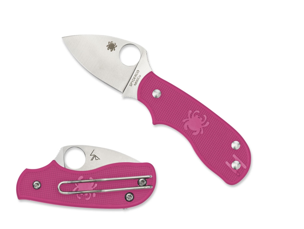 Spyderco C154PPN Squeak Pink, SLIPIT, G-10
