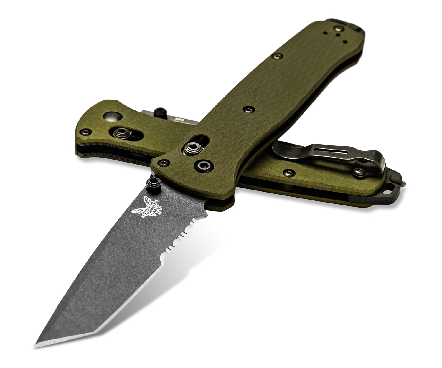 Benchmade 537SGY-1 BAILOUT, Tanto, Axis