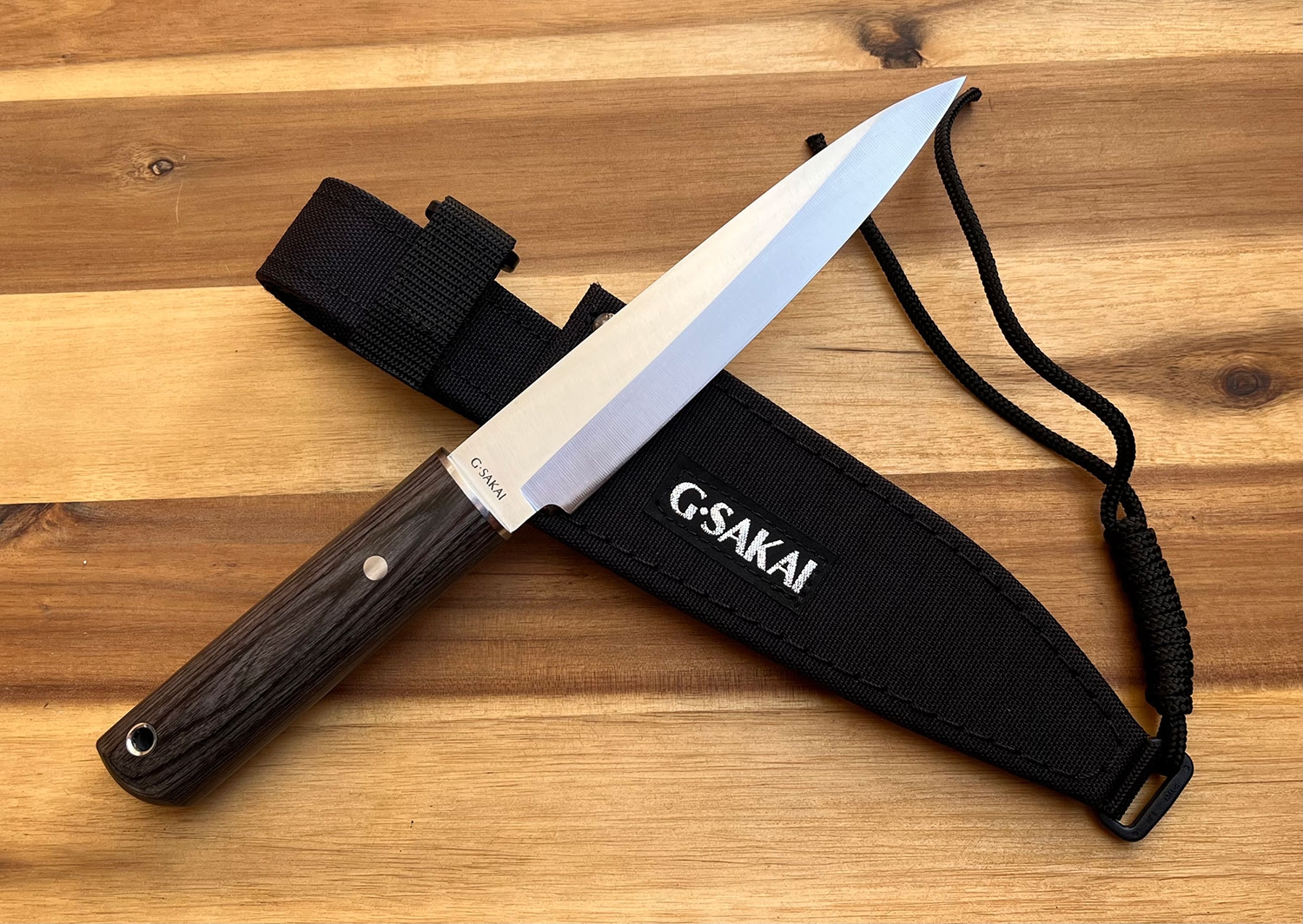 G.Sakai SA-26 Outdoor Sashimi M, Pakkawood
