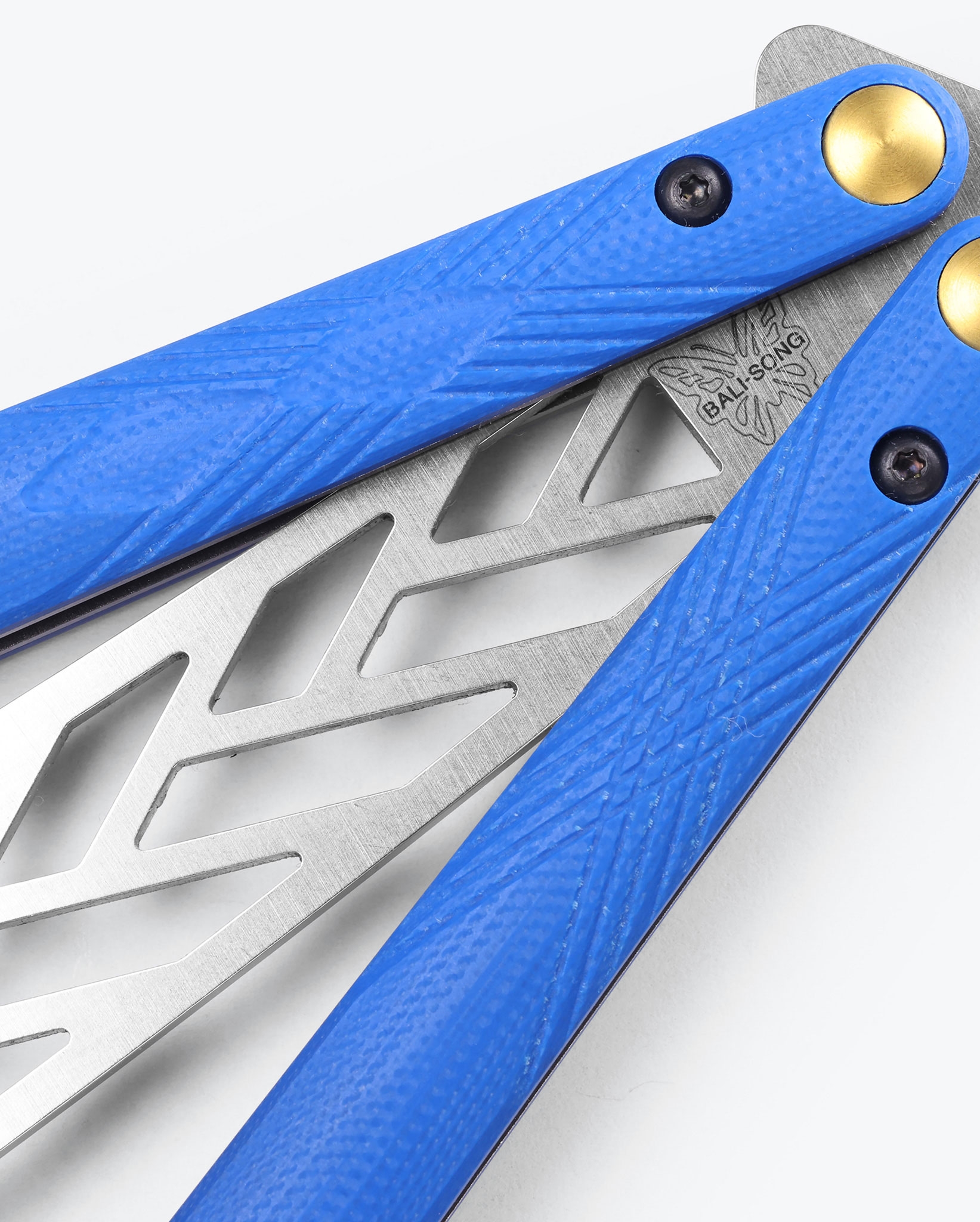 Benchmade 99T Necron, Trainer Bali-Song, Blue G10