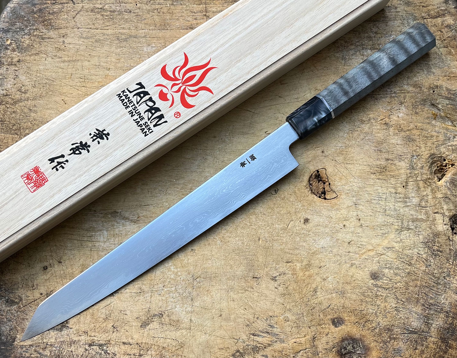 Kanetsune KC-453 Kiritsuke-Yanagiba Lim. Edition