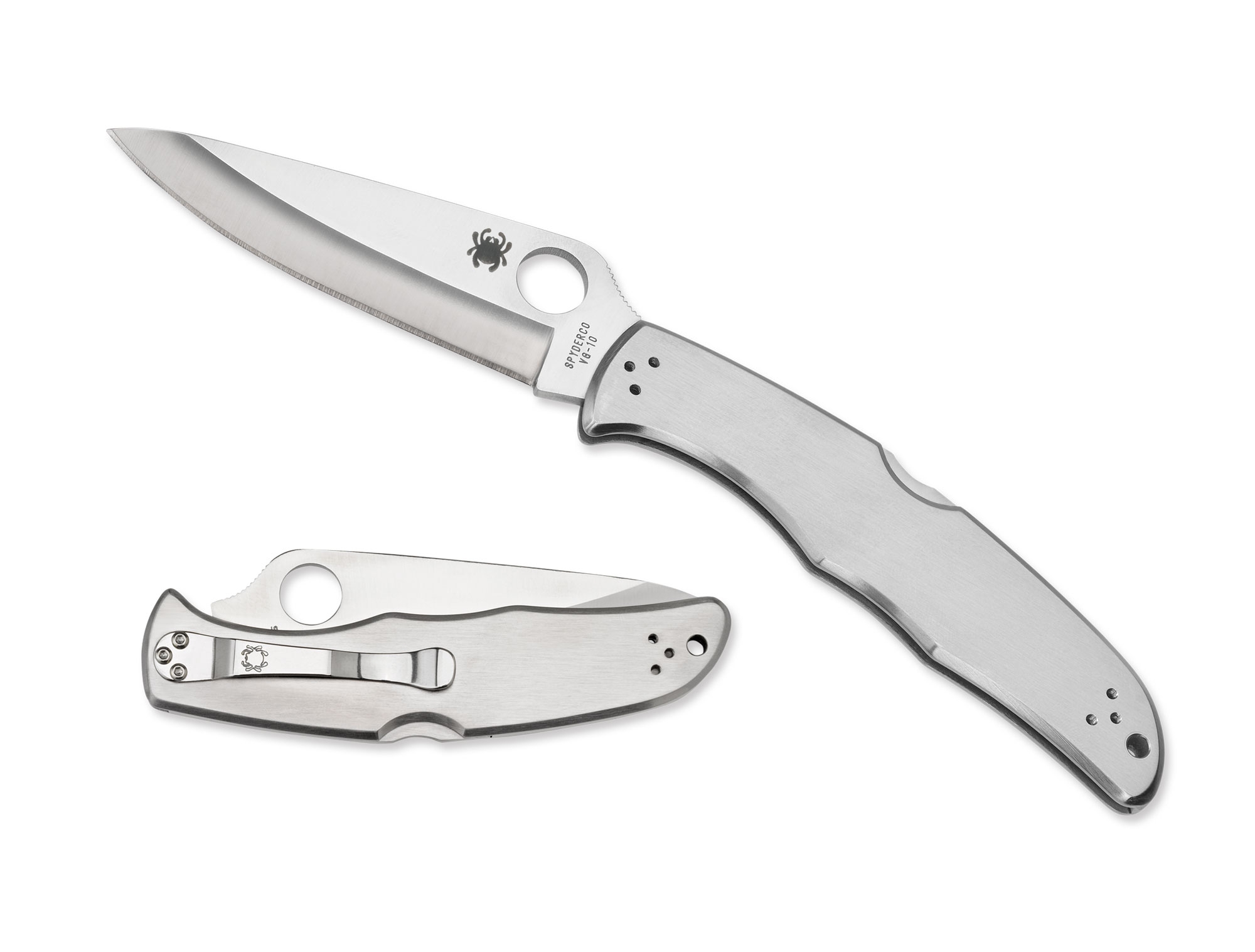 Spyderco C10P Endura 4, Stainless