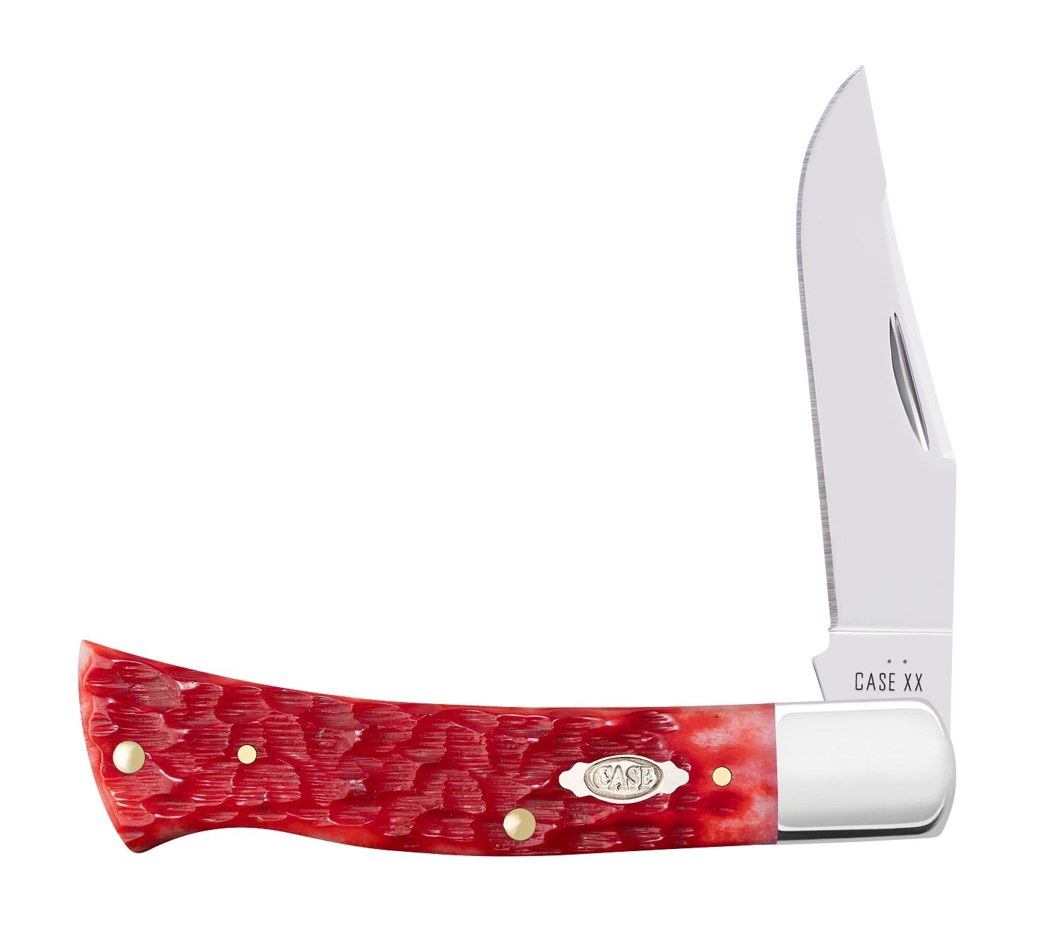 Case CS Dark Red Bone Axe Handle