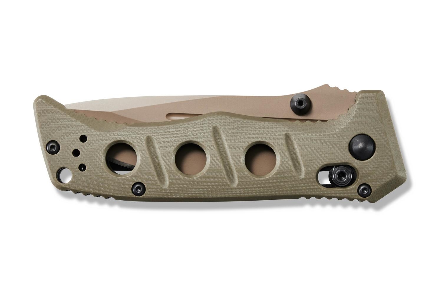 Benchmade 273FE-2 MINI ADAMAS, Earth Cerakote