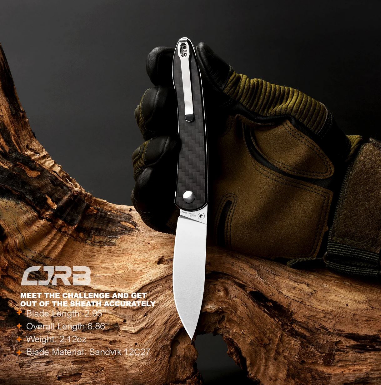 CJRBJ1917-CF Ria Sandvick12C27, Carbon Fiber