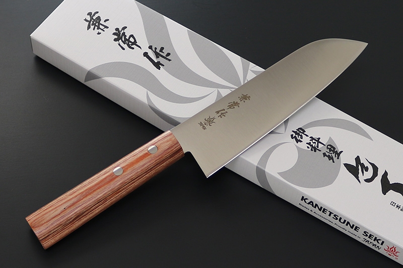 Kanetsune KC-360 Santoku 165 mm - Holzgriff