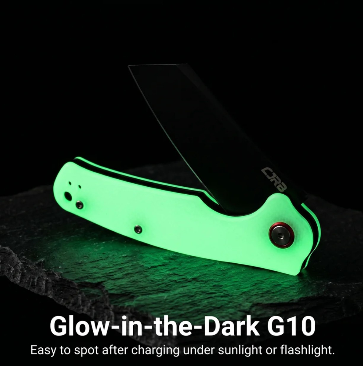 CJRBJ1904-BGD Crag, Glow In the Dark, Green G10
