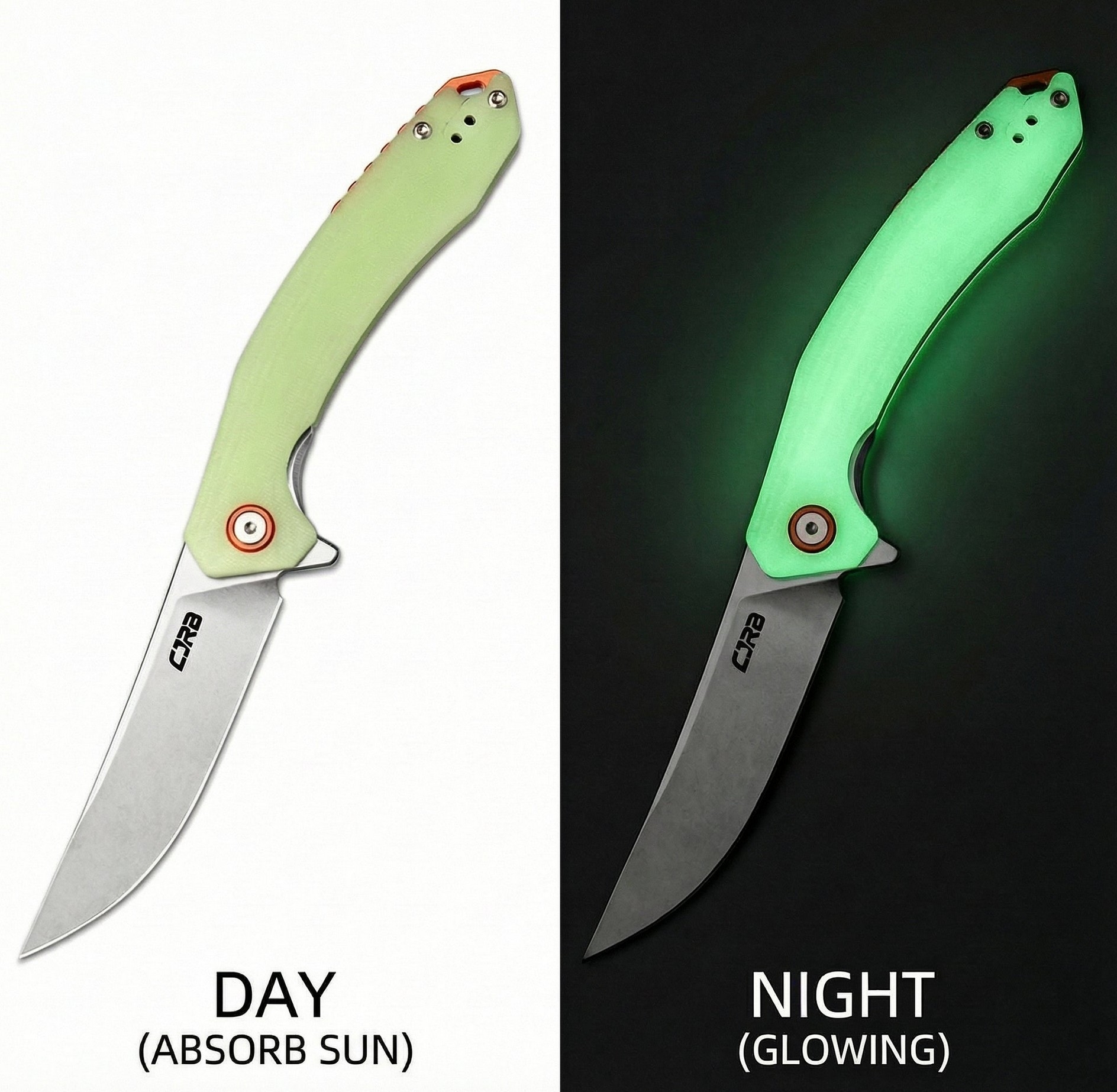 CJRBJ1906-GD Gobi Glow In the Dark Green G10
