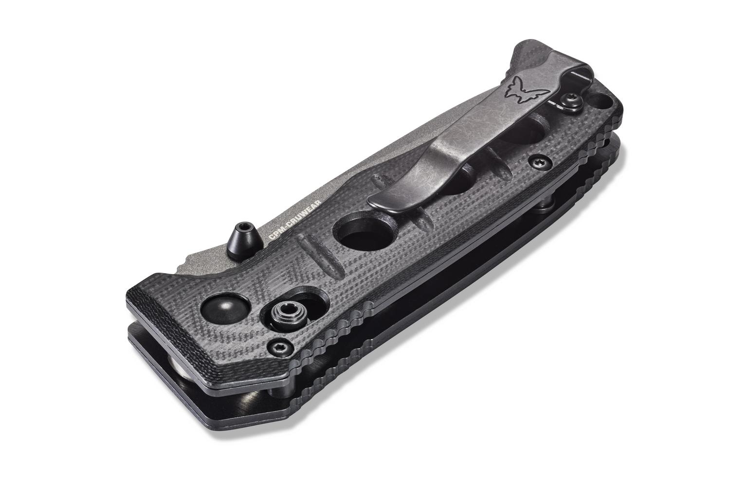 Benchmade 273GY-1 MINI ADAMAS, Grey Cerakote