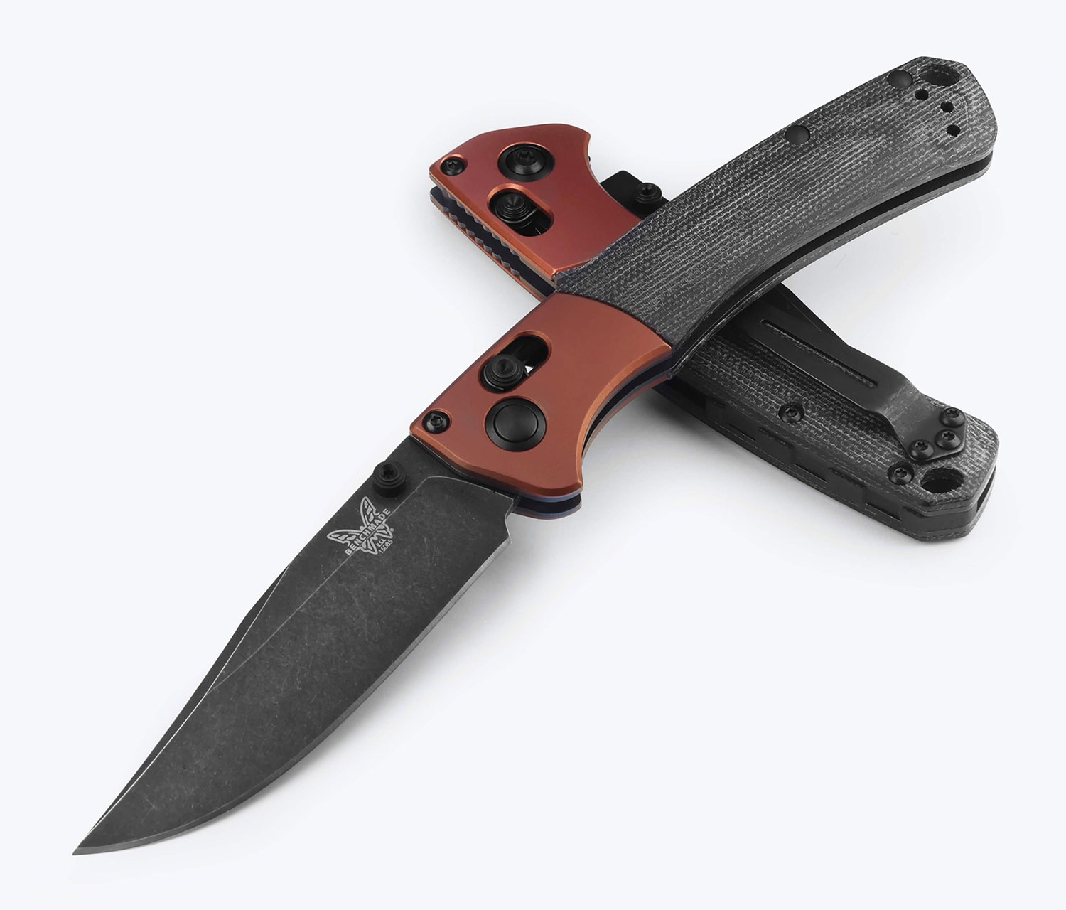 Benchmade 15085BK-04 Mini Crooked River Black Mic.