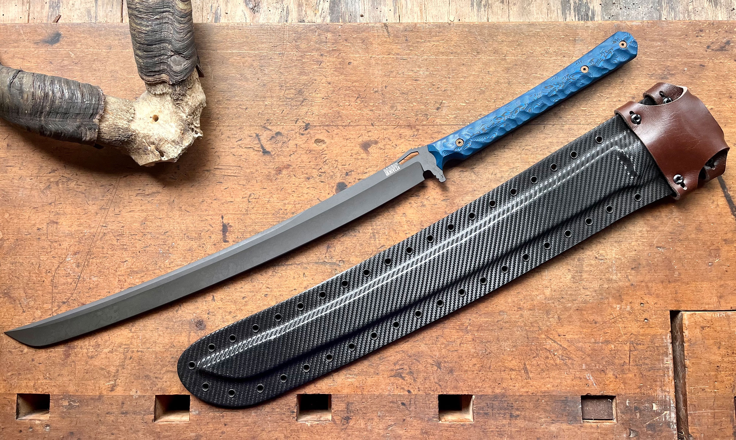 Dawson Armageddon Sword 19 Zoll, Black, Blue/Black