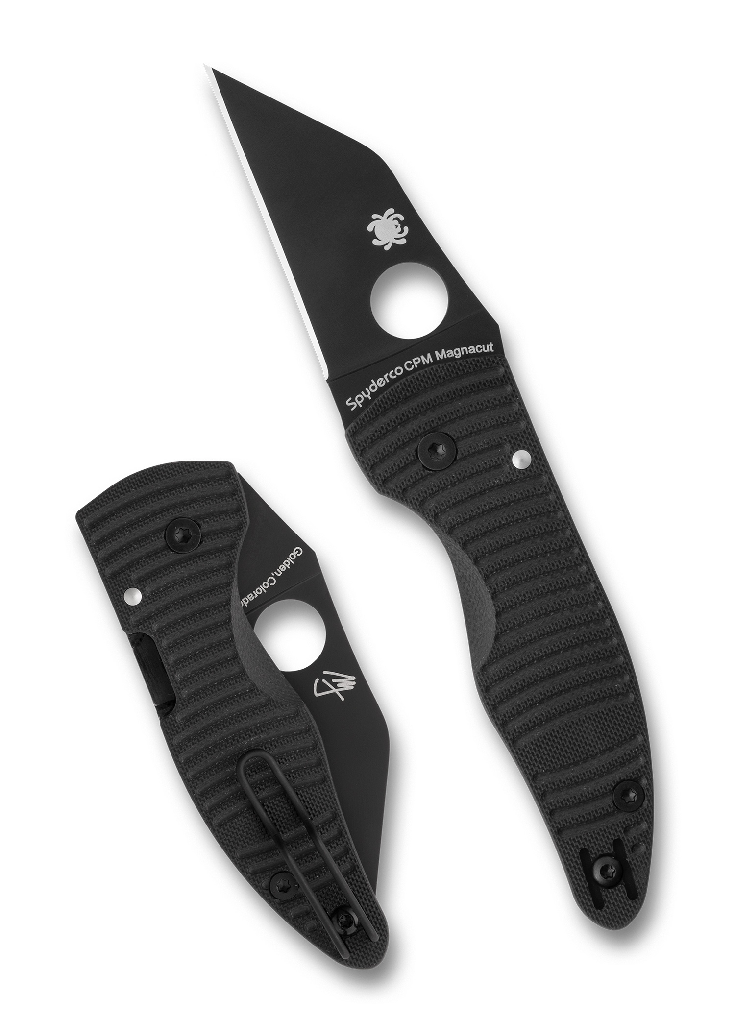 Spyderco C264GMCBKP MicroJimbo Black G10