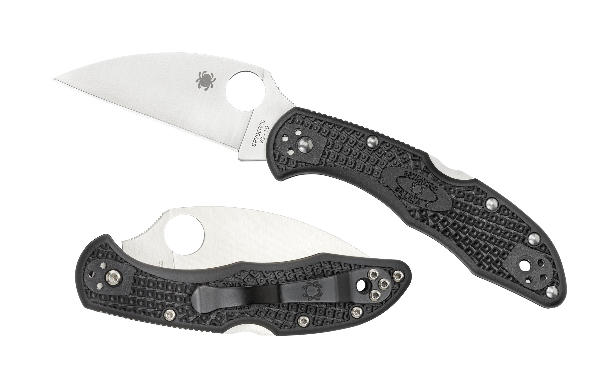 Spyderco C11FPWCBK Delica 4, FRN
