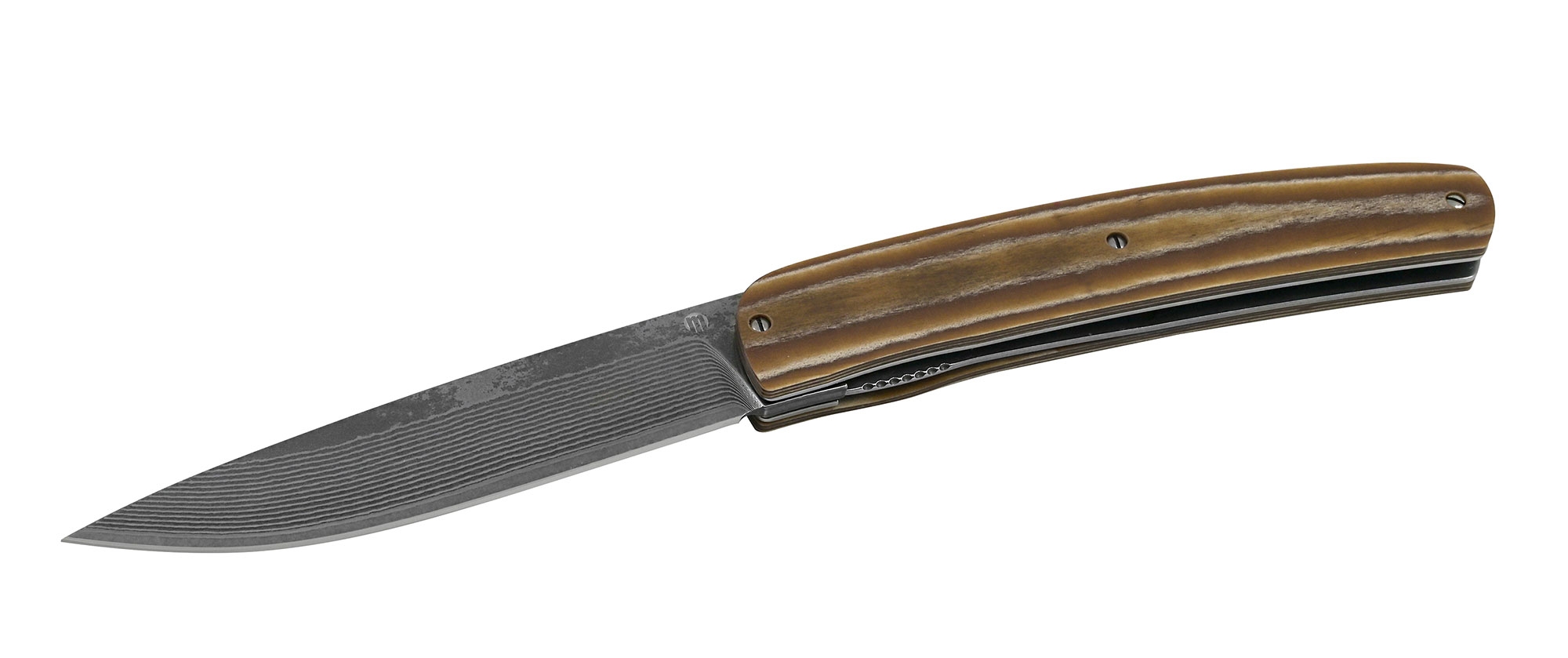 Maserin 380/DPKM Gourment Damast Brown Pakkawood