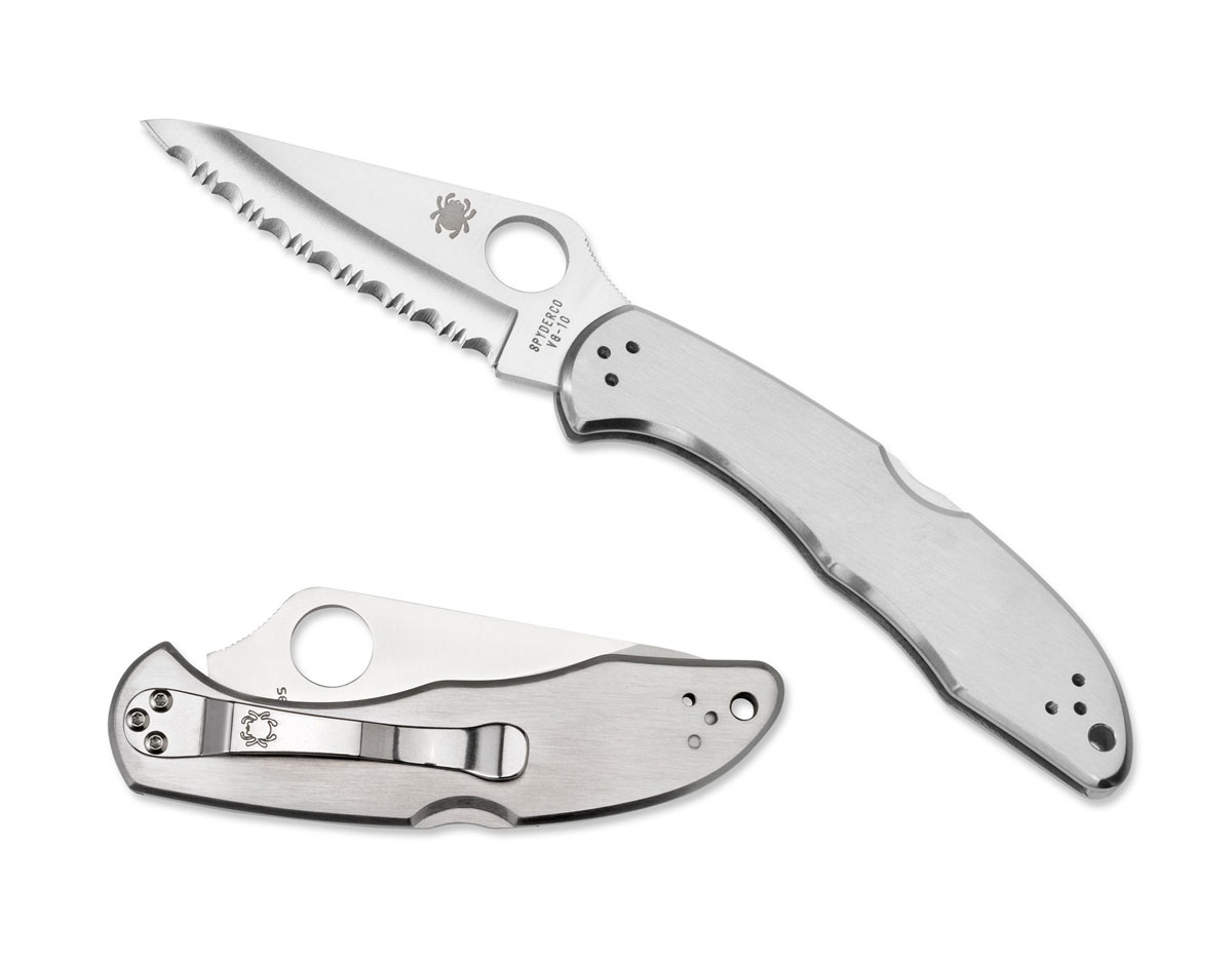 Spyderco C11S Delica 4, Stainless