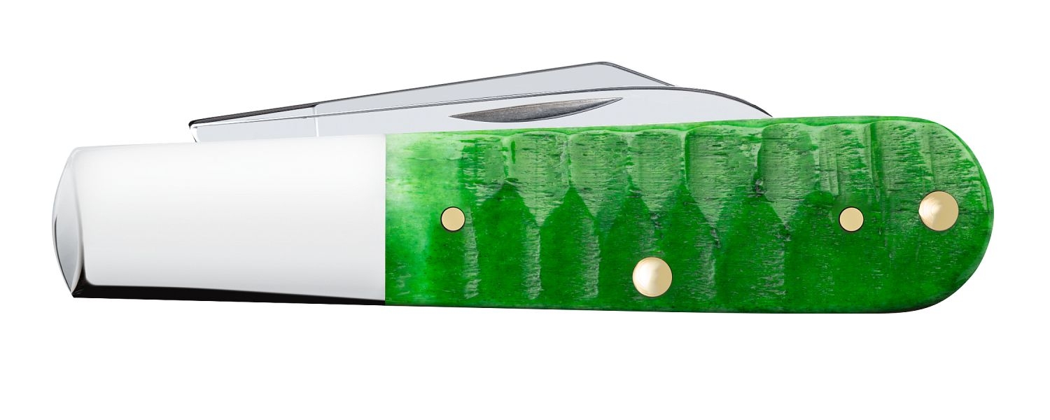 Case SS Bright Green Bone Gator Barlow