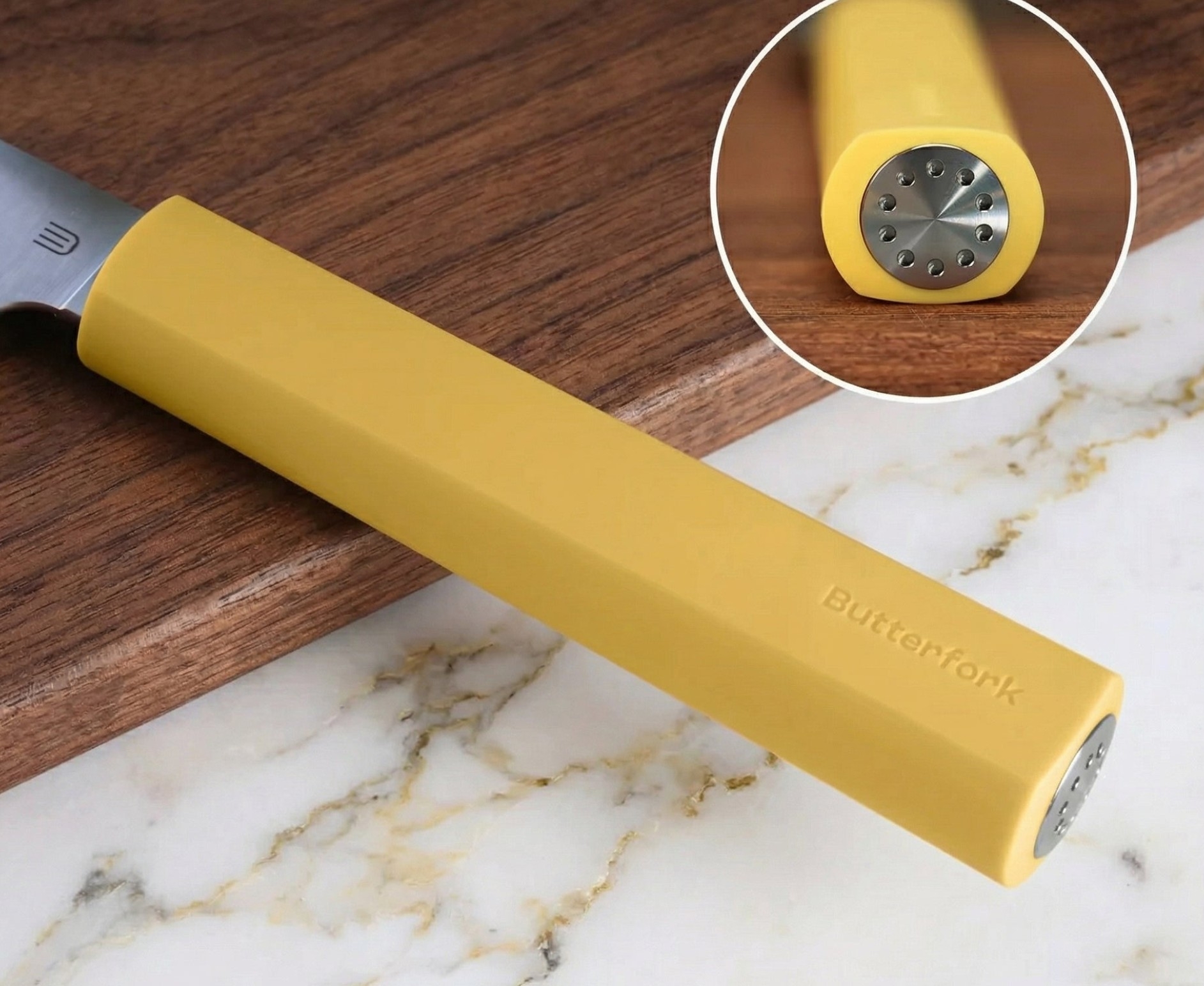 Butterfork BF01-CK-YL Chef's Gelb + Scheide
