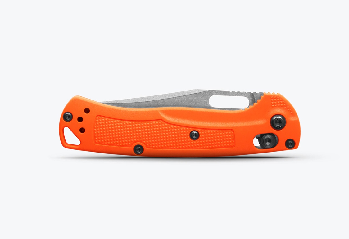 Benchmade 15533 MINI TAGGEDOUT, Orange Grivory
