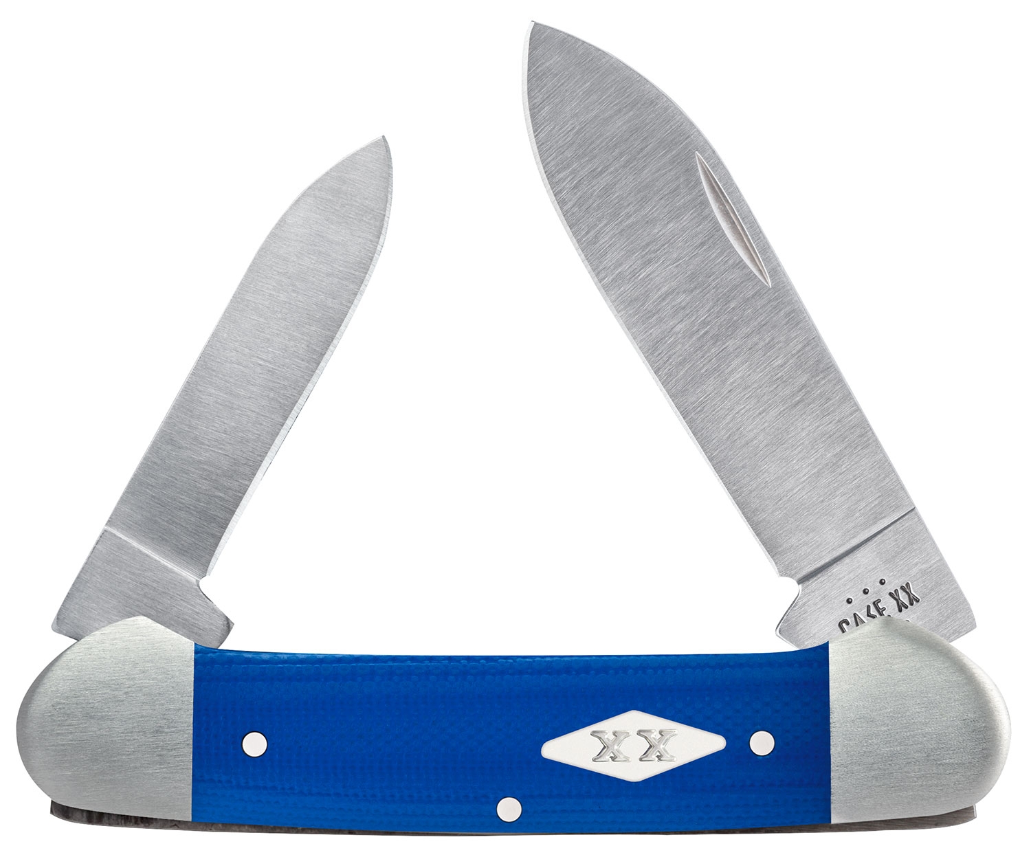Case SS Blue G-10 Canoe