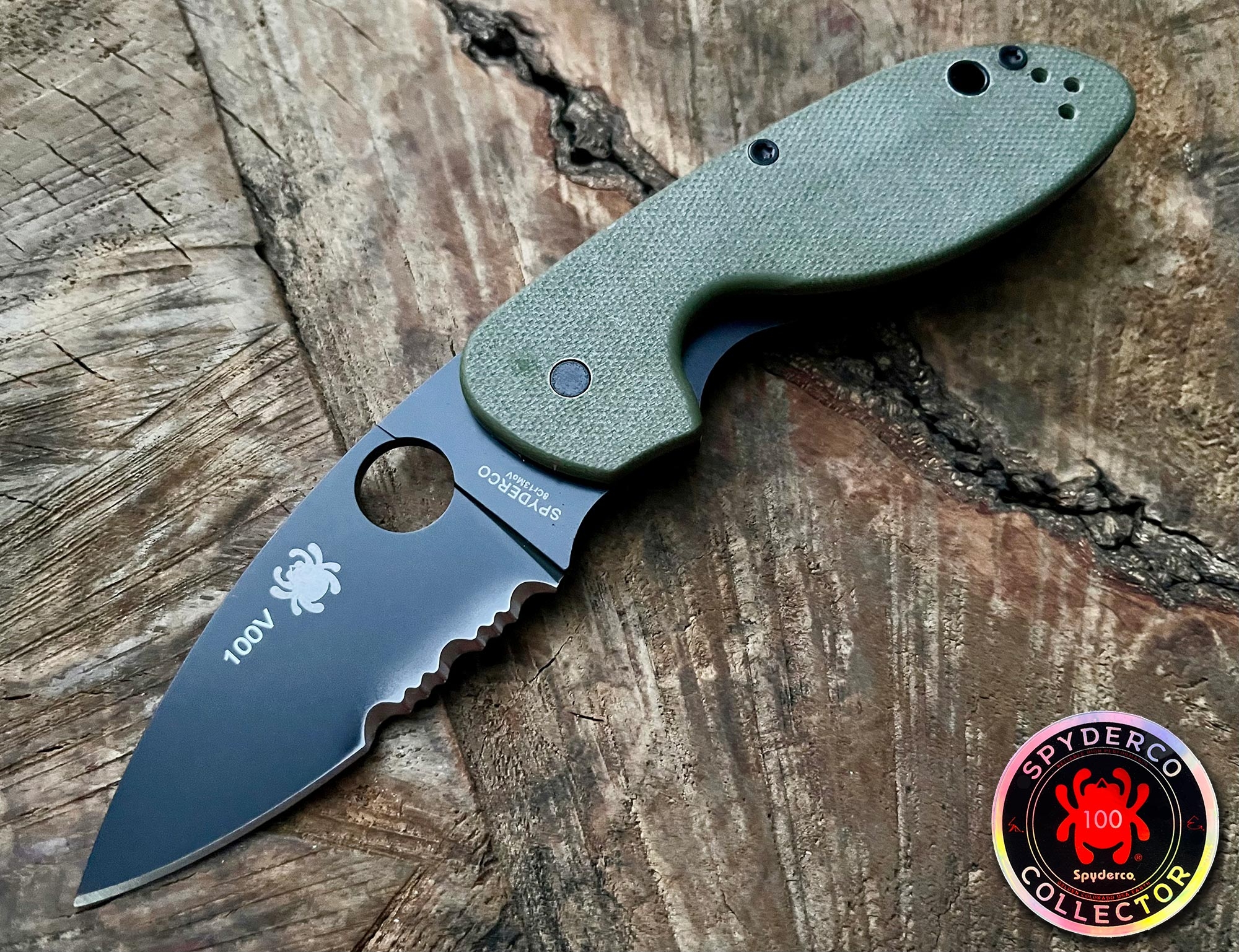 Spyderco C216GPSGRBK Efficient, Collector
