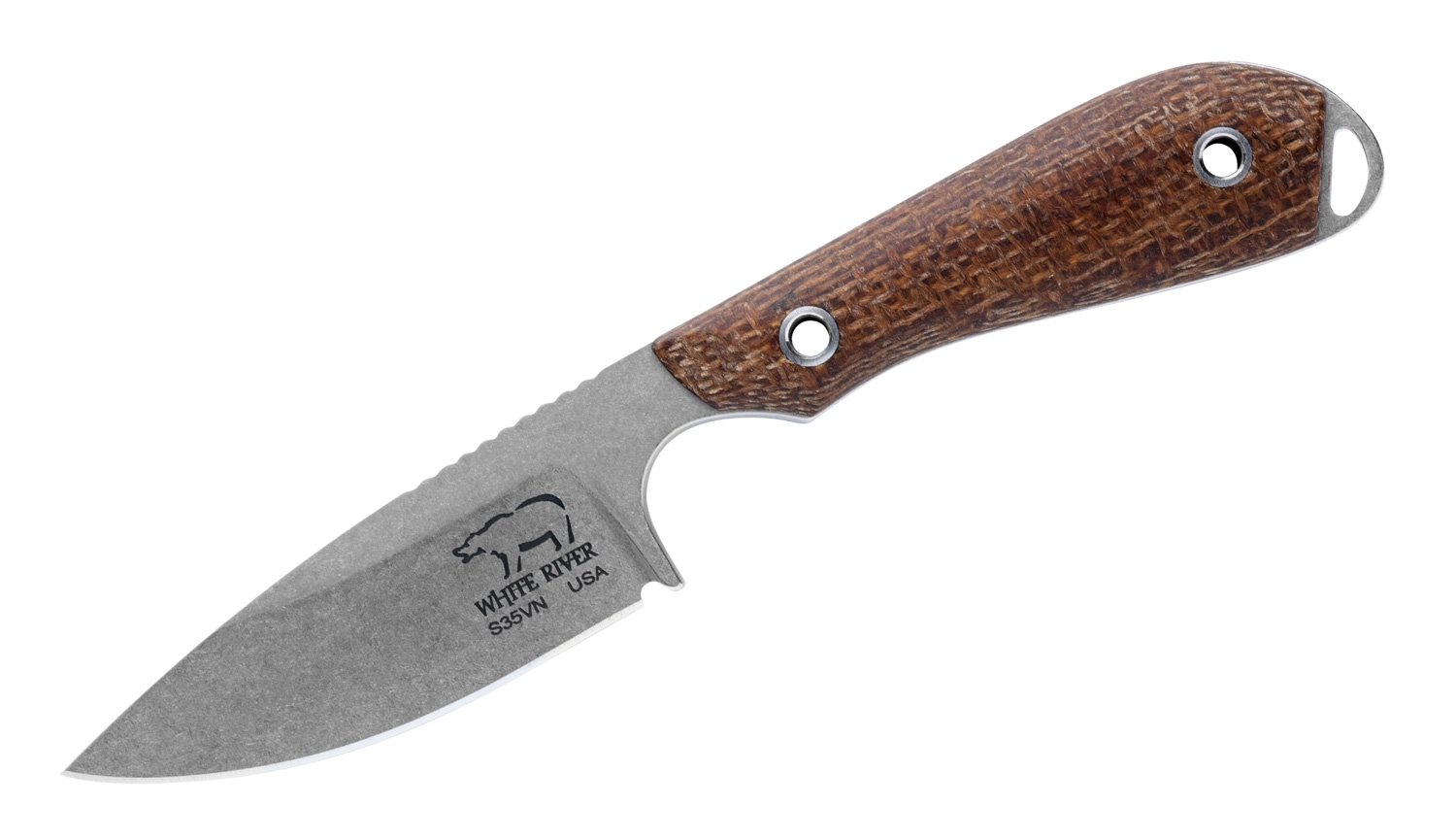 White River M1 Caper, Natural Burlap Mic., Kydex