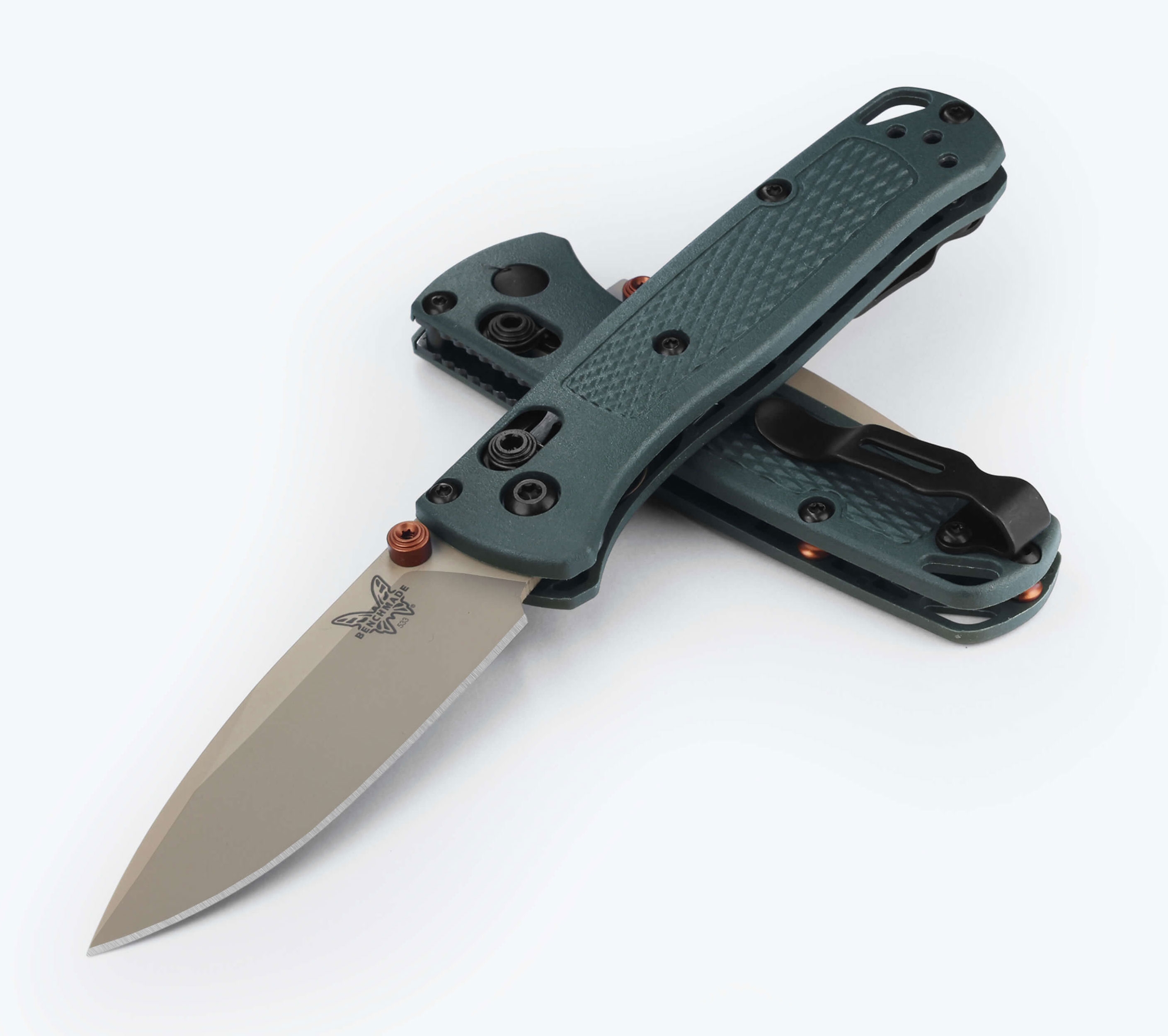 Benchmade 533TN-2601 Mini Bugout Taiga Green Elmax