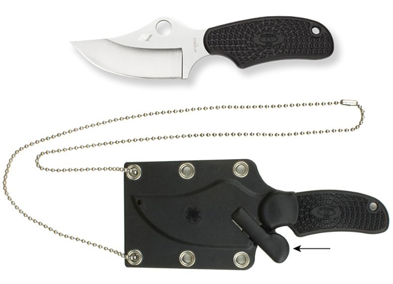 Spyderco FB35PBK ARK, H-2, FRN