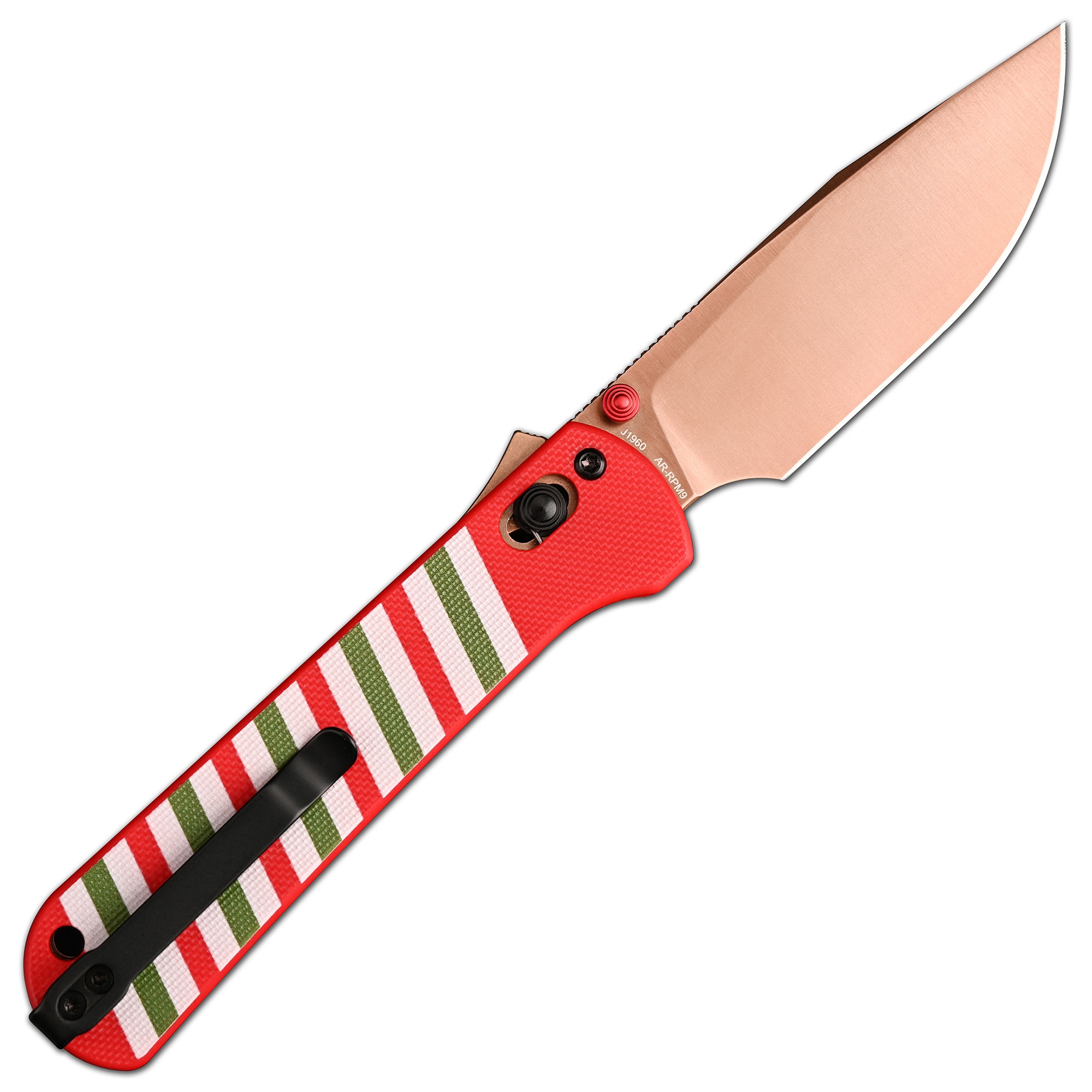 CJRBJ1960M-RE Bolt, Christmas Edition, Red G10