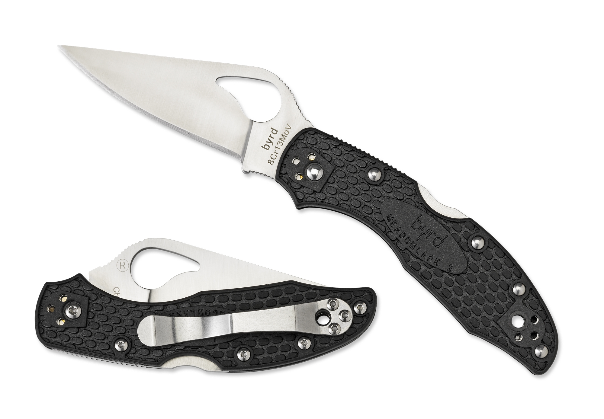 Spyderco BY04PBK2 Meadowlark 2, FRN