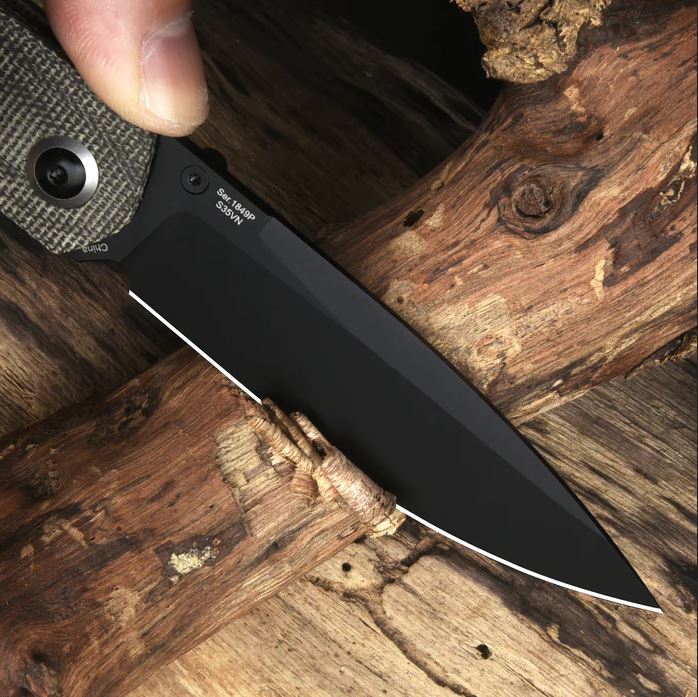 ARTC1849P-BODG Sirius S35VN, OD Green Micarta
