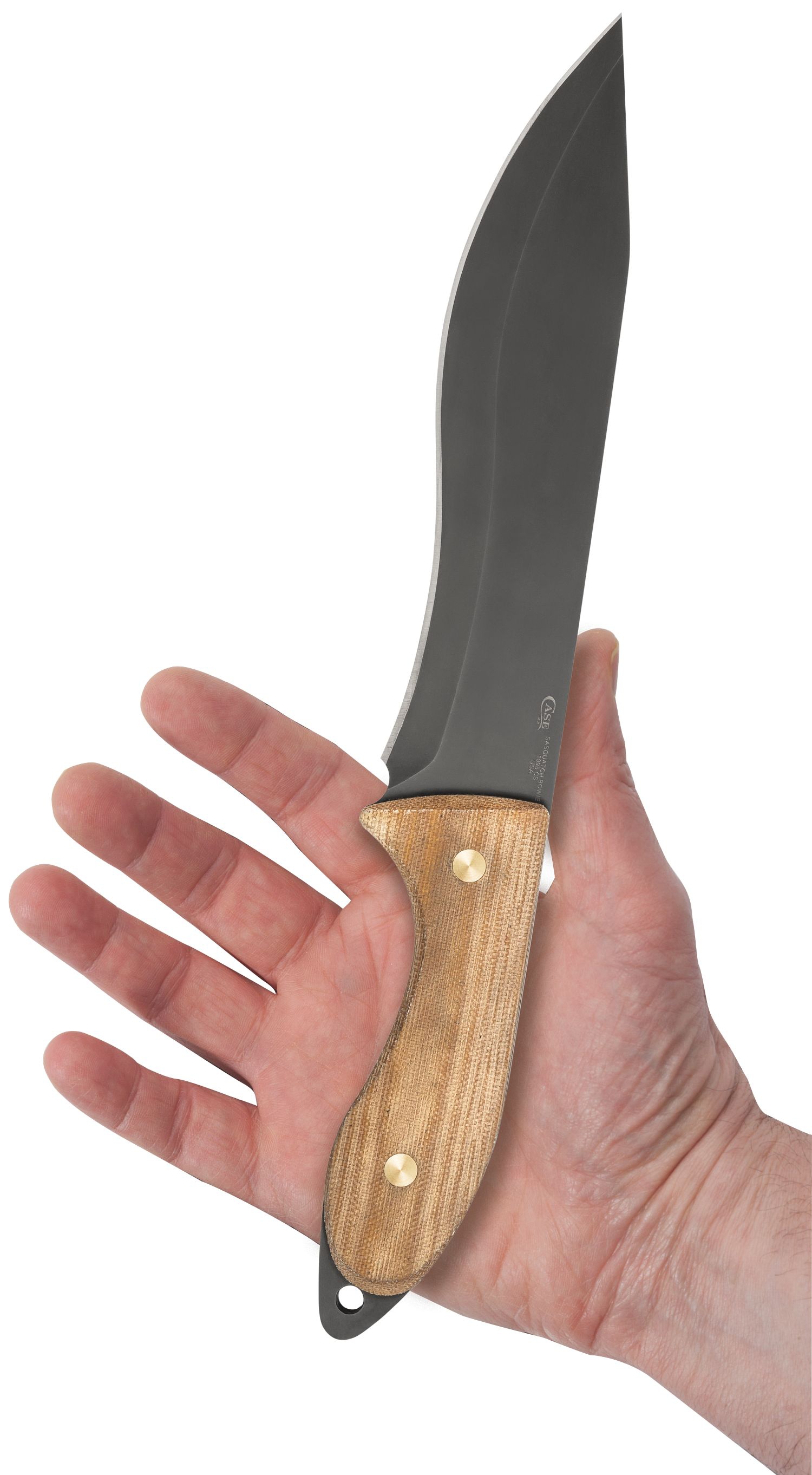 Case 1095CS Miller Collab Micarta Sasquatch Bowie