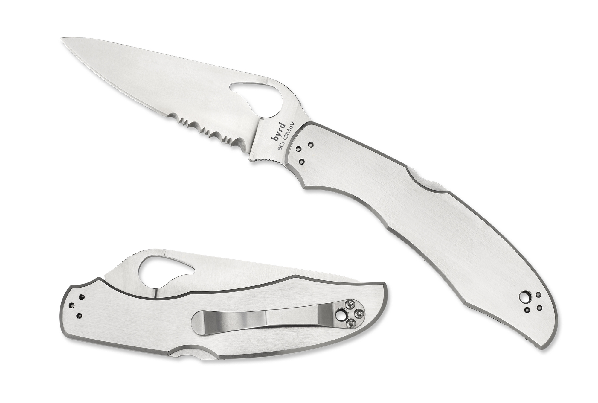 Spyderco BY03PS2 Cara Cara 2, Stainless