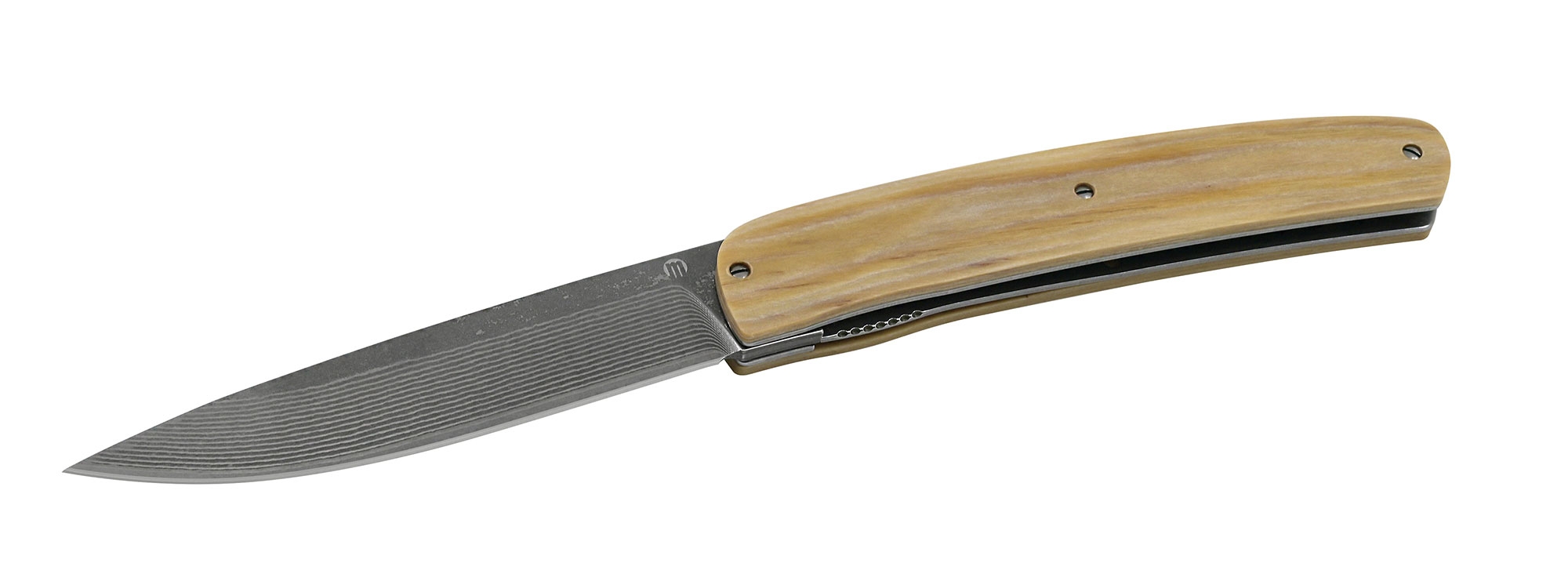 Maserin 380/DPKB Gourment Damast, White Pakkawood